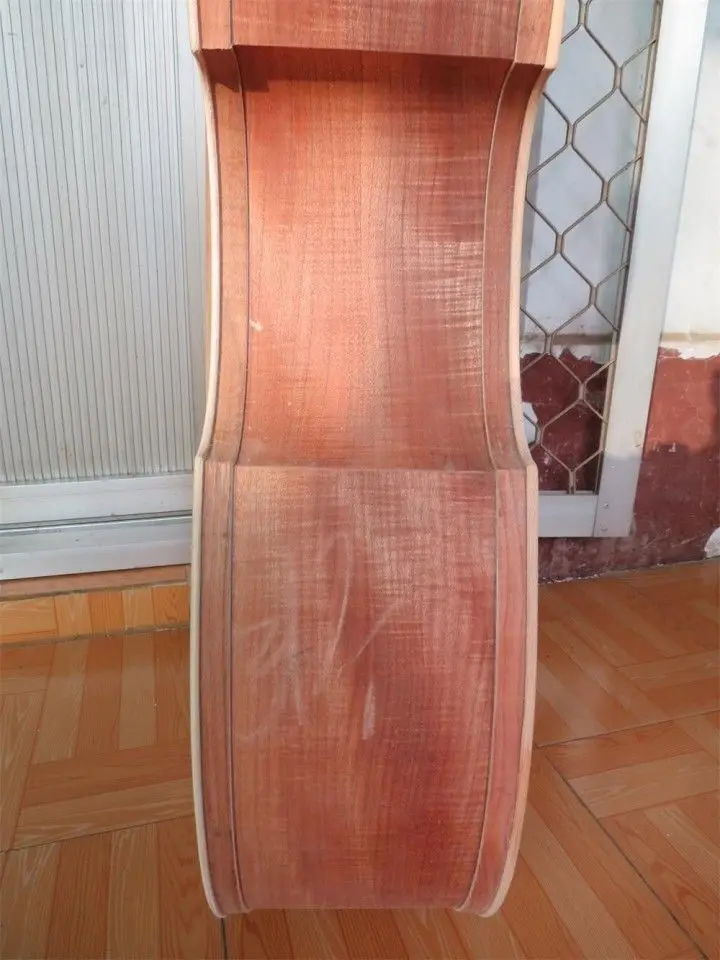 Hand carved white/unfinished 3/4 upright bass #4435hand | Спорт и развлечения
