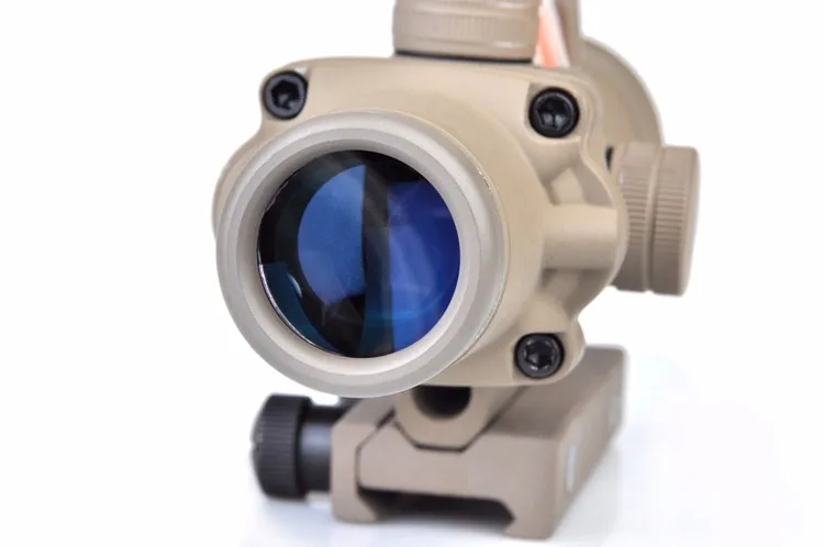 AIM-O ACOG 4X32C охотничий прицел с красной точкой зрения с маскировкой волоконный прицел страйкбол принадлежности для охоты AO1004