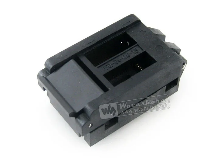 Горячая продажа! FPQ 64 0.8 13 Enplas IC тестовая розетка адаптер 0 8 мм Шаг QFP64 TQFP64 FQFP64 PQFP64