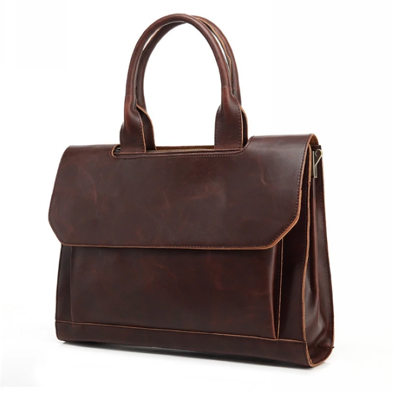 2017 популярная винтажная Мужская сумка из искусственной кожи Повседневная