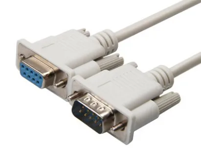 Новый 1 5 м Серийный RS232 9-контактный штыревой разъем DB9 кабельный удлинитель для