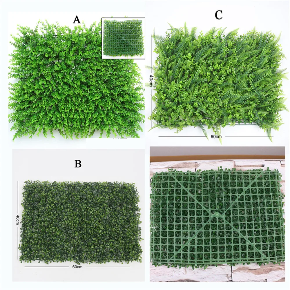 Искусственный газонный коврик для травы имитация газона ландшафтный декор стены