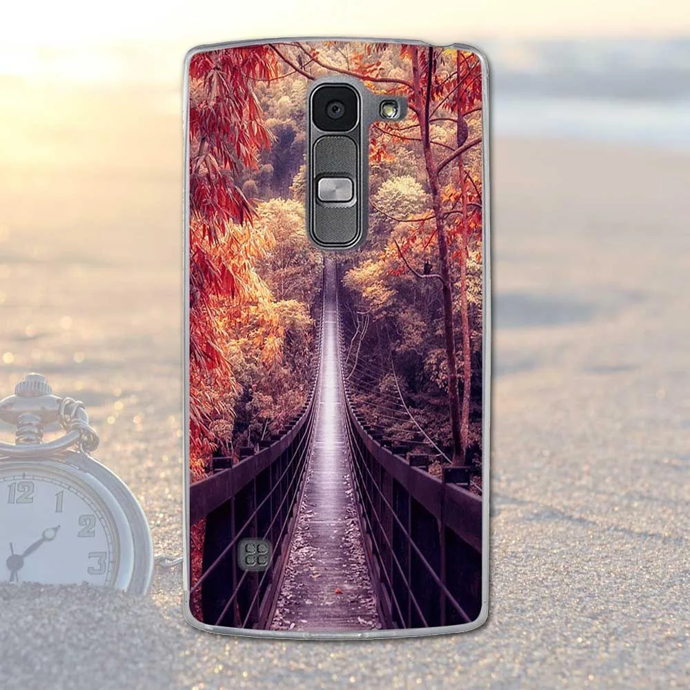 Чехол для телефона Fundas, чехол для LG Spirit 4G LTE H440Y H422 H440N H420, мягкий ТПУ чехол для телефона с изображением цветов и животных для LG Spirit
