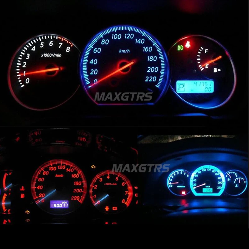 MAXGTRS 20x база 12 мм белый красный желтый T4.7 Neo Клин COB SMD светодиодный светильник тире