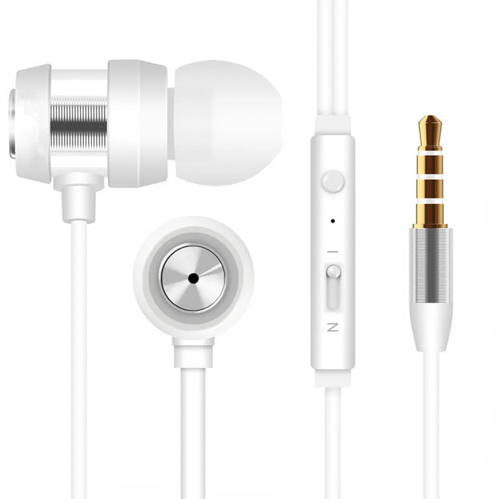 VOBERRY Super Bass Earphone Sports Headphones Stereo Magnetic Wired Headset for iPhone Xiaomi Android IOS | Электроника