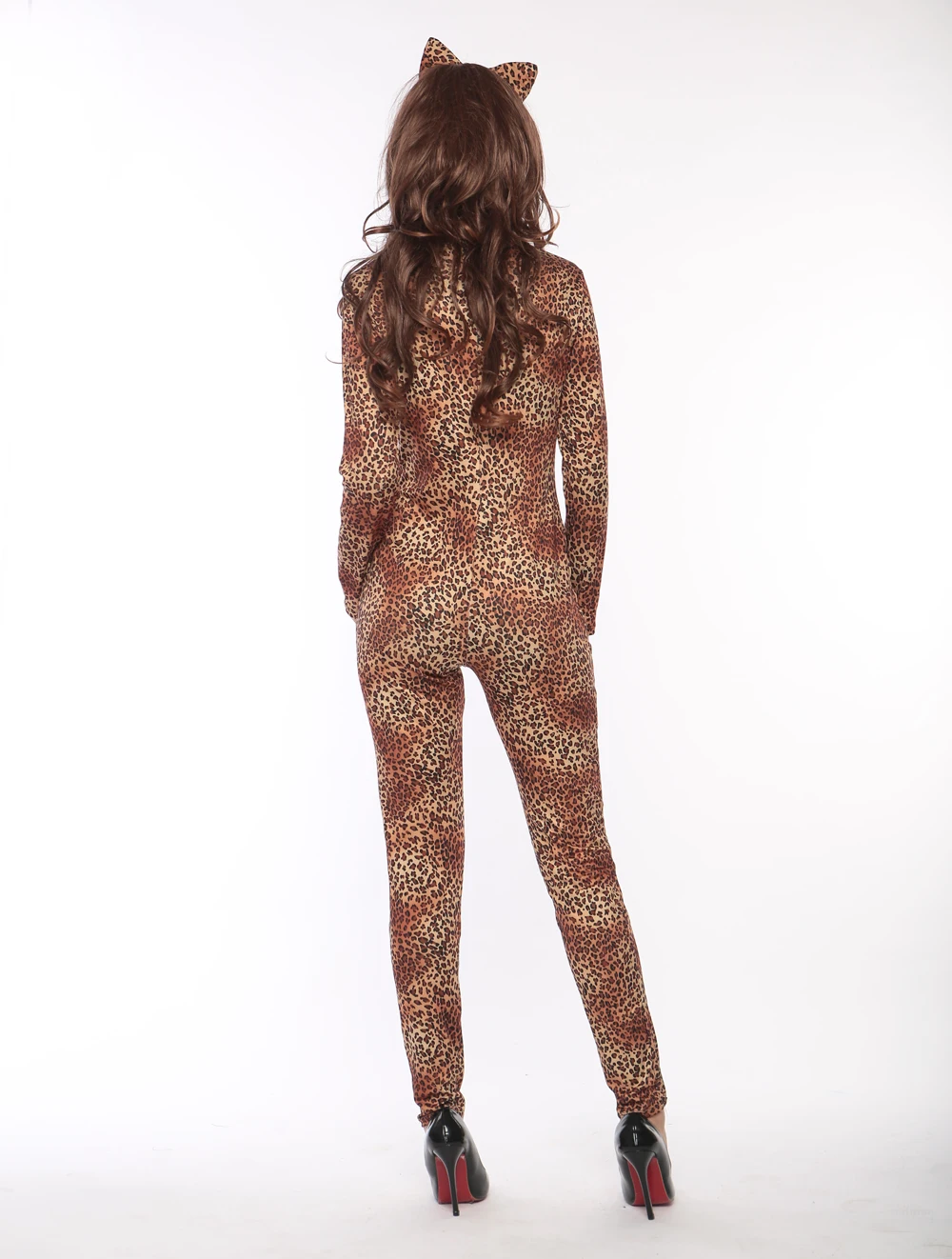Для женщин s сексуальная женщина кошка Экипировка леопард Хэллоуин костюм