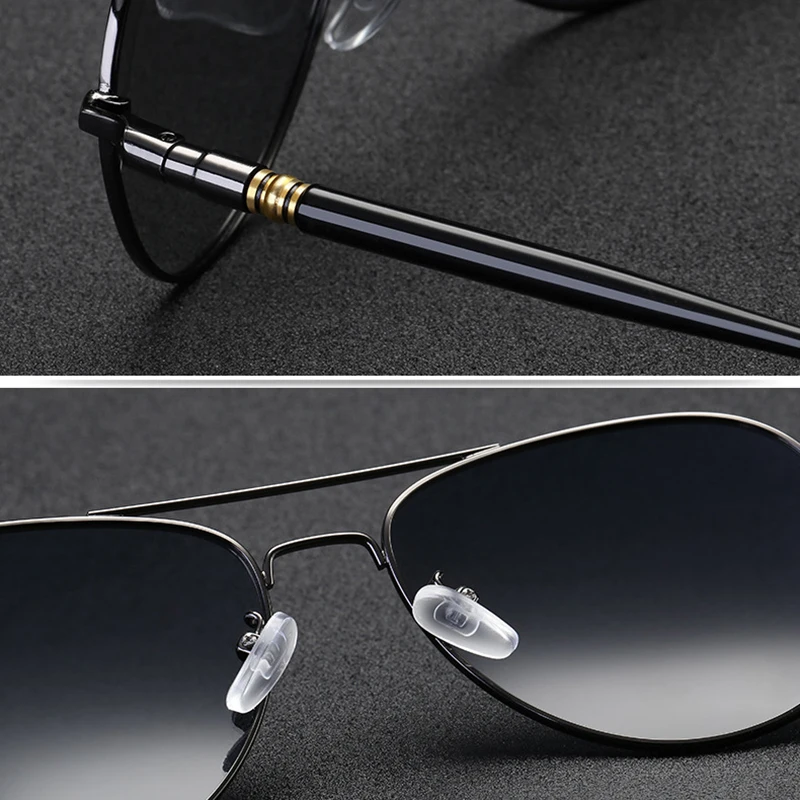 Inntelligent Photochromic Sunglasses Men Polarized Goggles Male Discoloration Driving Pilot Sun glasses For Driver UV400 S164 | Аксессуары