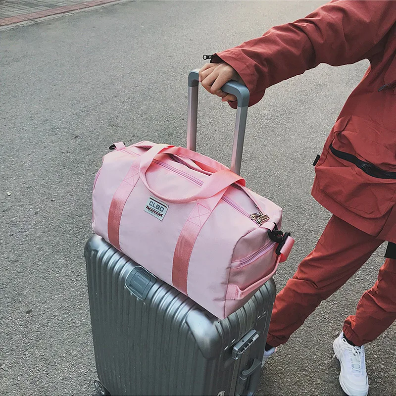 2018 женские нейлоновые сумки для тренажерного зала спортивная сумка тренировок