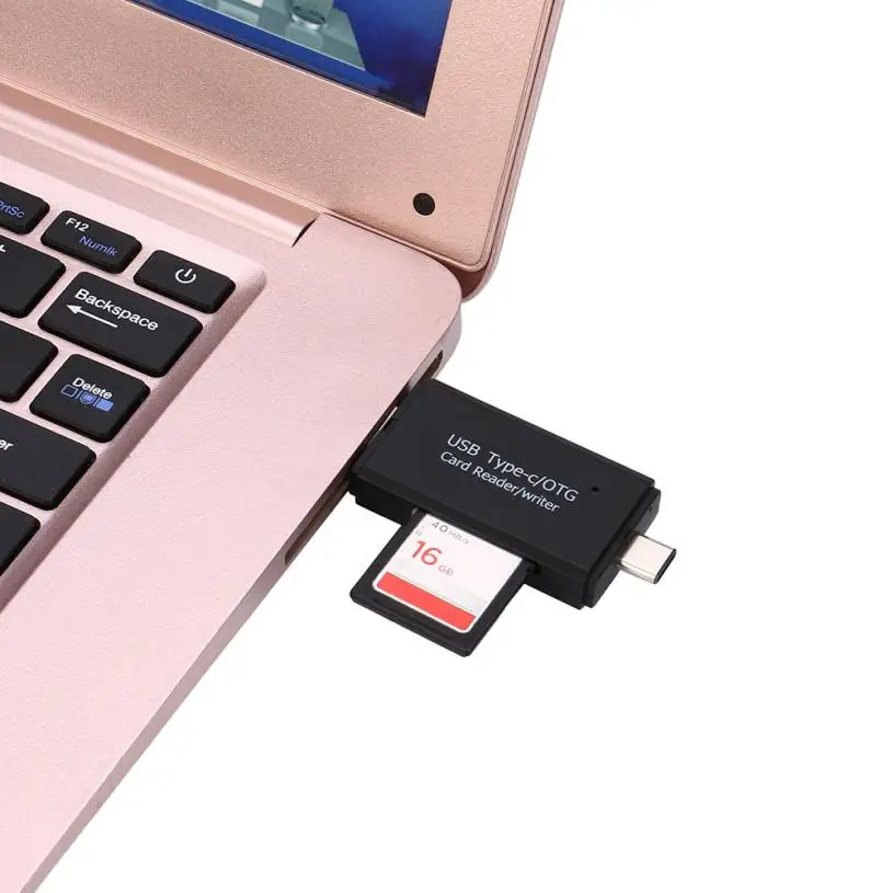 USB3.1 Type C OTG SD/Micro SD кардридер с USB 2 0 и Micro разъем Прямая поставка JUL26 | Компьютеры офис