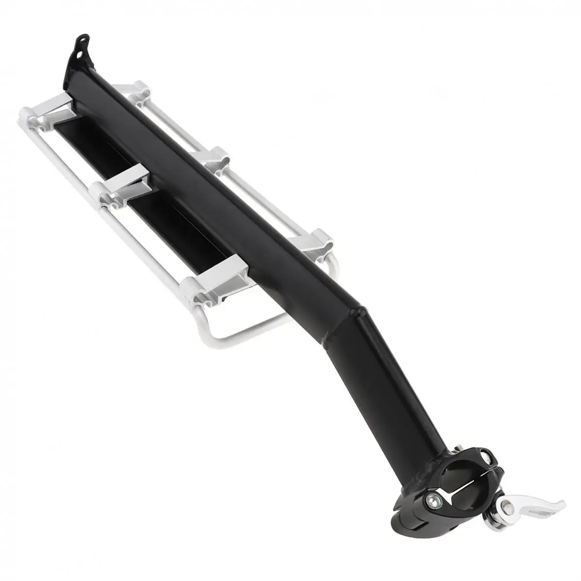 Black Bike Rack Aluminum Alloy Luggage Rear Carrier Trunk for Bicycles MTB Bike Rear Shelf Cycling Bicycle Racks