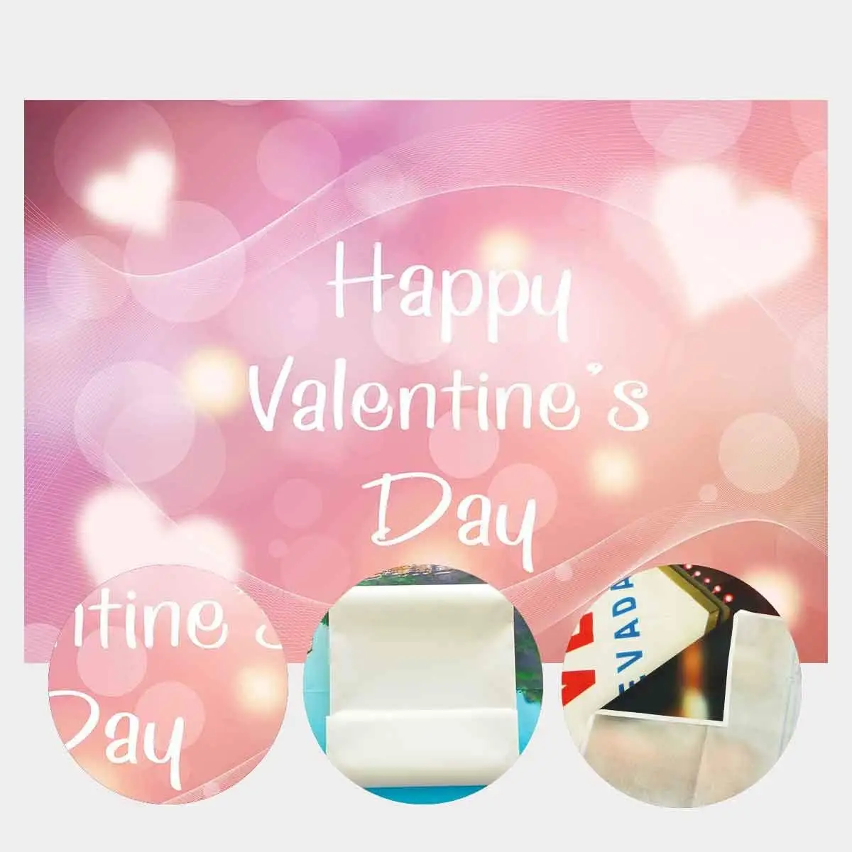 7x5ft Valentine's Day Backdrop Warm Romantic Photography Background and Party Props | Электроника