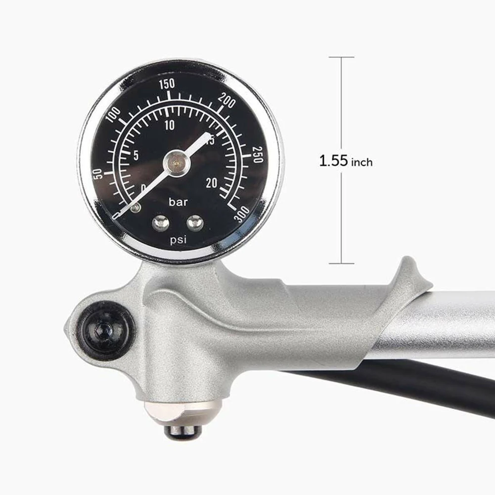 300PSI открытый складной велосипедный насос шины мини сливной шланг Велоспорт