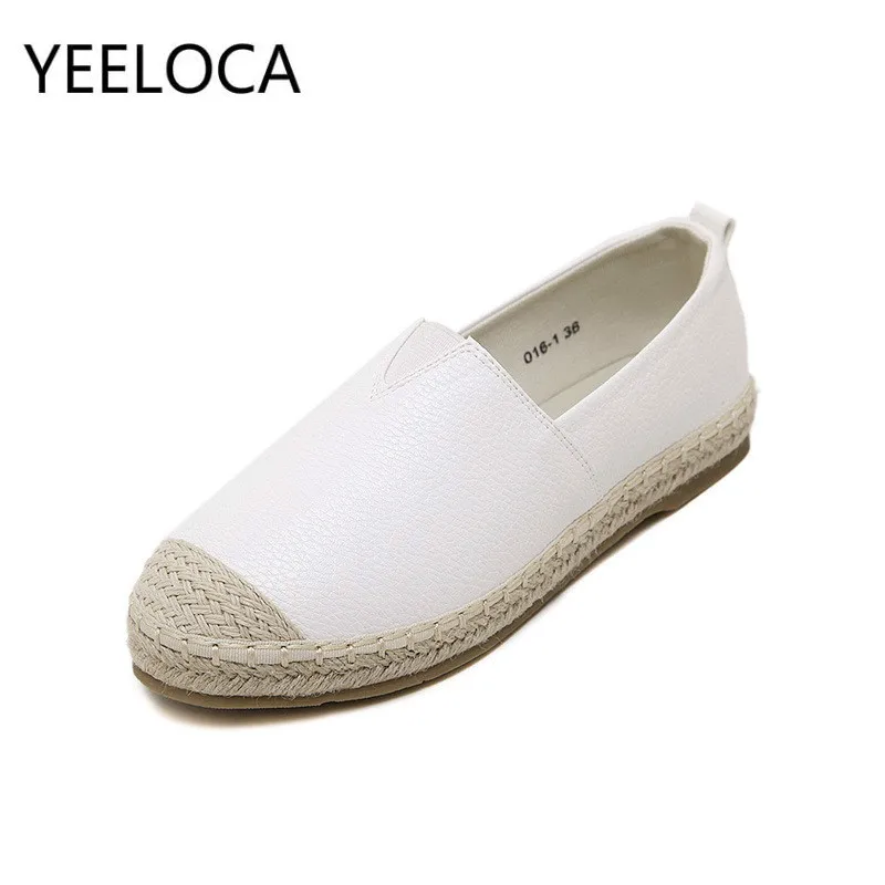 

YEELOCA Fisherman Shoes Spring Single Shoes Female 2019 New Korean Version of Loafers Lazy Shoes Small White Shoes Womens Flats