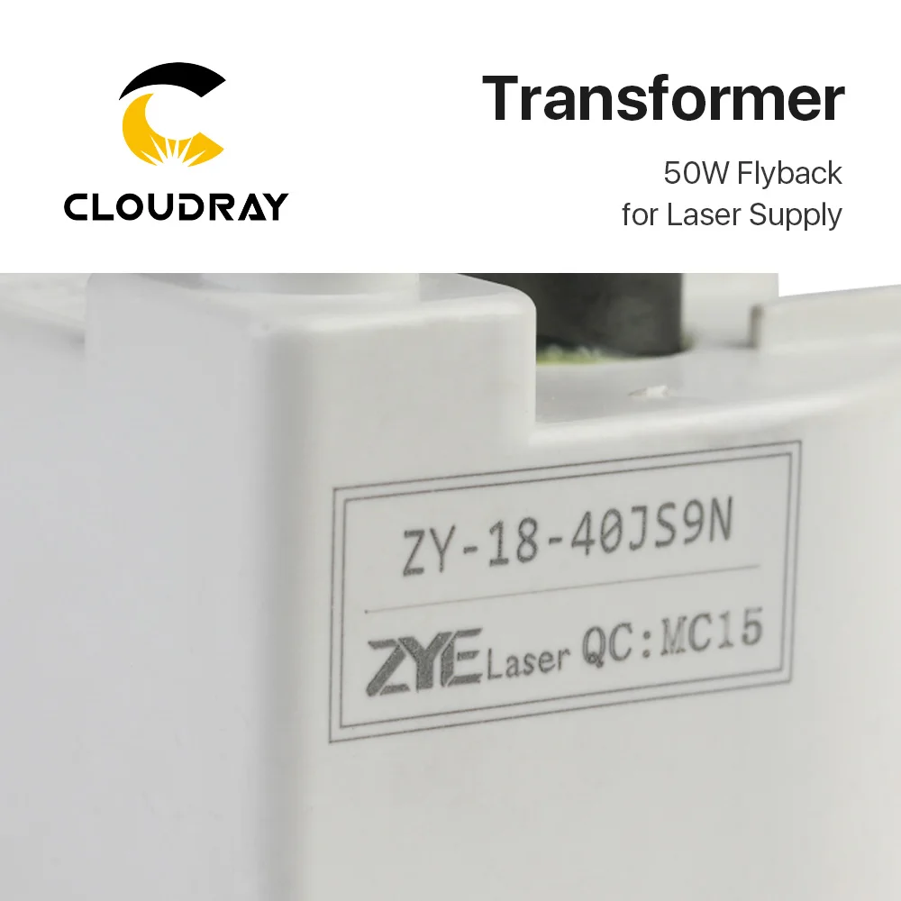 50 Вт высоковольтный Flyback трансформатор для CO2 лазерного блока питания PSU MYJG