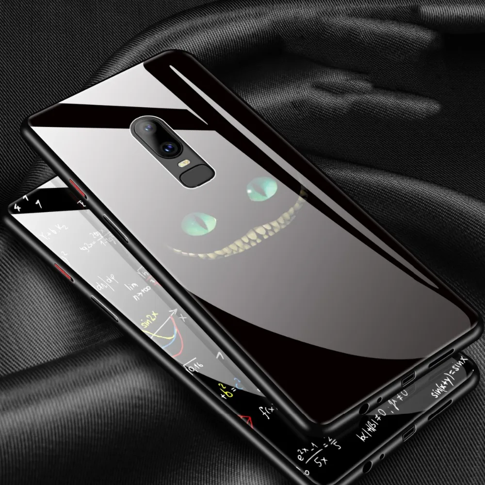 Чехлы из закаленного стекла для Oneplus 6 Case 28 ''антидетонационный