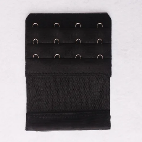 1PC Women Bra Strap Extender 3 Rows 4 Hooks Nylon Bra Extenders Elastic Adjustable Clasp Bar Strap Connector Bra Accessories