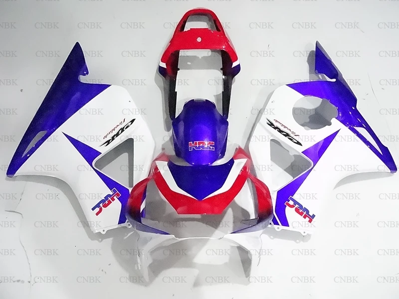 Для CBR954RR 2002 2003 Abs обтекатель CBR 954 RR 02 белый синий Обтекатели Пластиковые