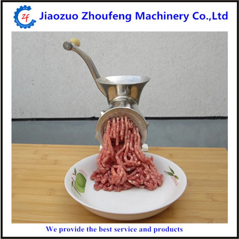 304 stainless steel manual home use meat grinder 10#  ZF