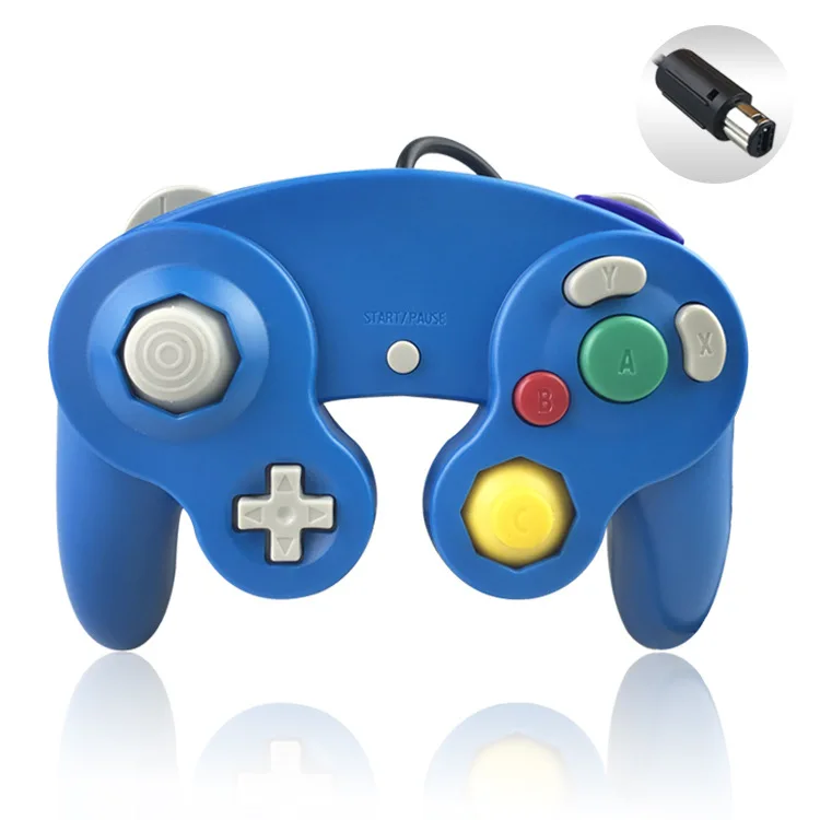 Проводной USB/GC контроллер для NGC Gamecube для nintendo Switch контроллер адаптер для NGC Геймпад контроллер ПК GC ручной джойстик