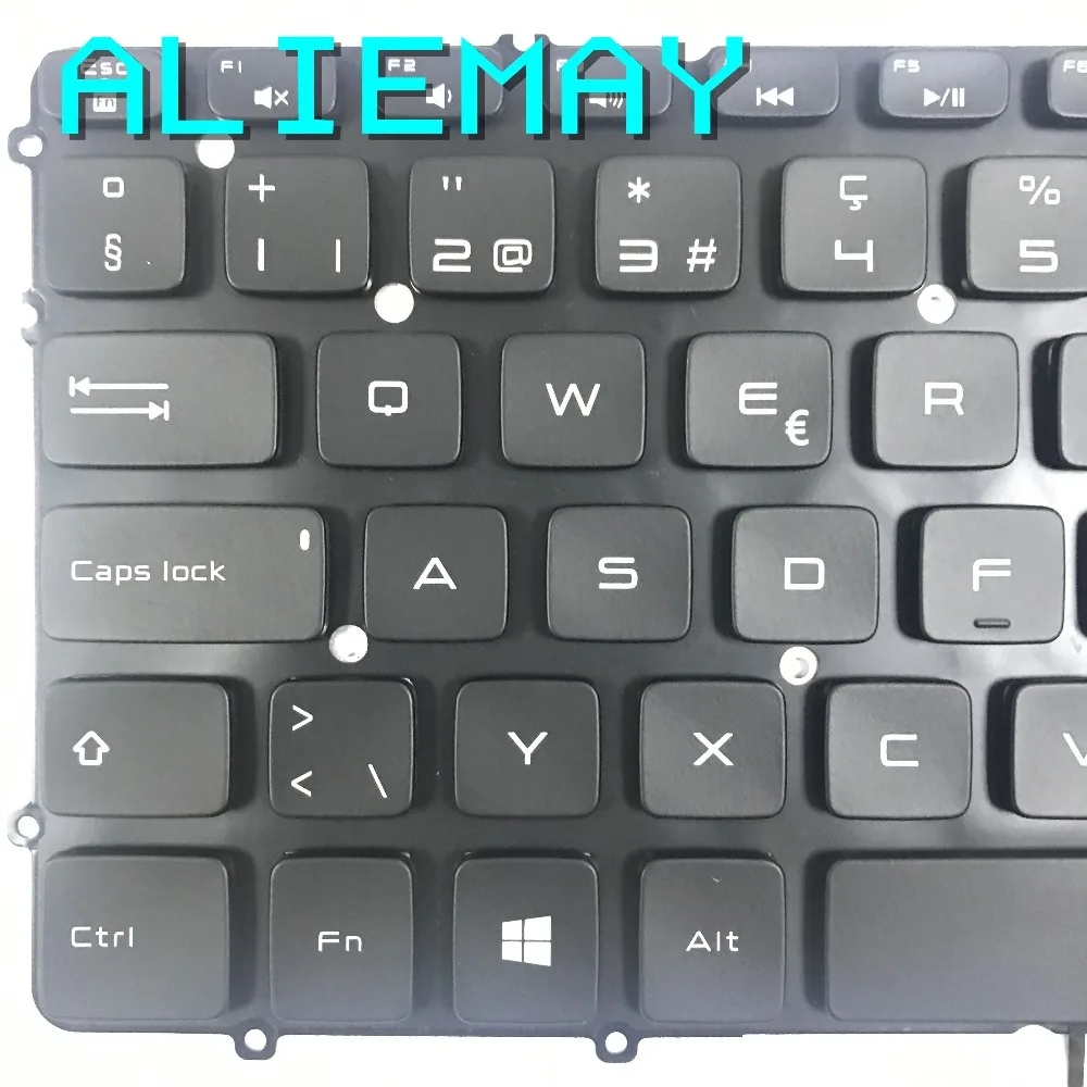 Совершенно новая Оригинальная SW Swiss клавиатура с подсветкой для DELL XPS15 9530 PRECISION M3800