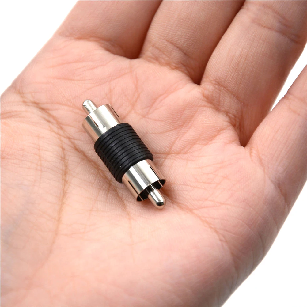 10 шт./компл. прямые AV RCA кабель со штыревыми соединителями на обоих концах для