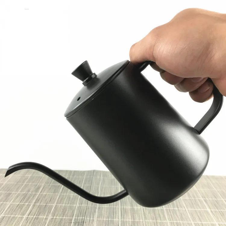 1 шт. горшок из нержавеющей стали с длинным горлышком ручная мойка кофеварки