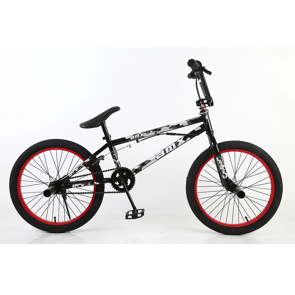 BMX велосипед стальная рама дюймов 20 Мужская Фристайл шоу собственный уличный