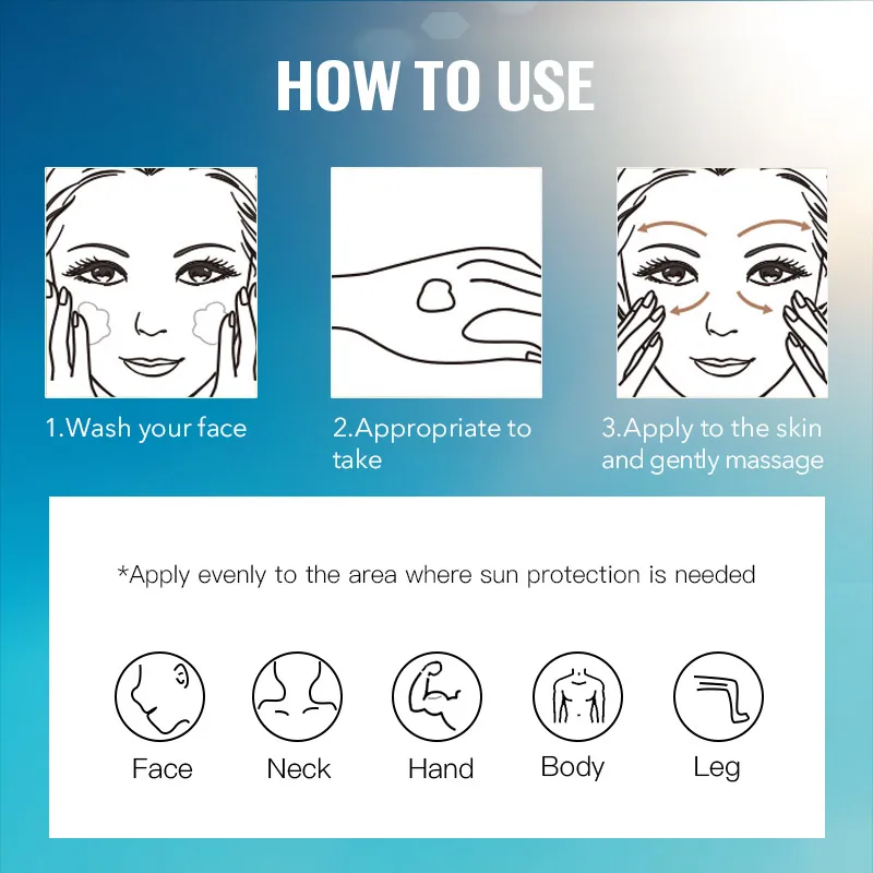 50 г мужской солнцезащитный крем для лица и тела SPF + защита от УФ лучей