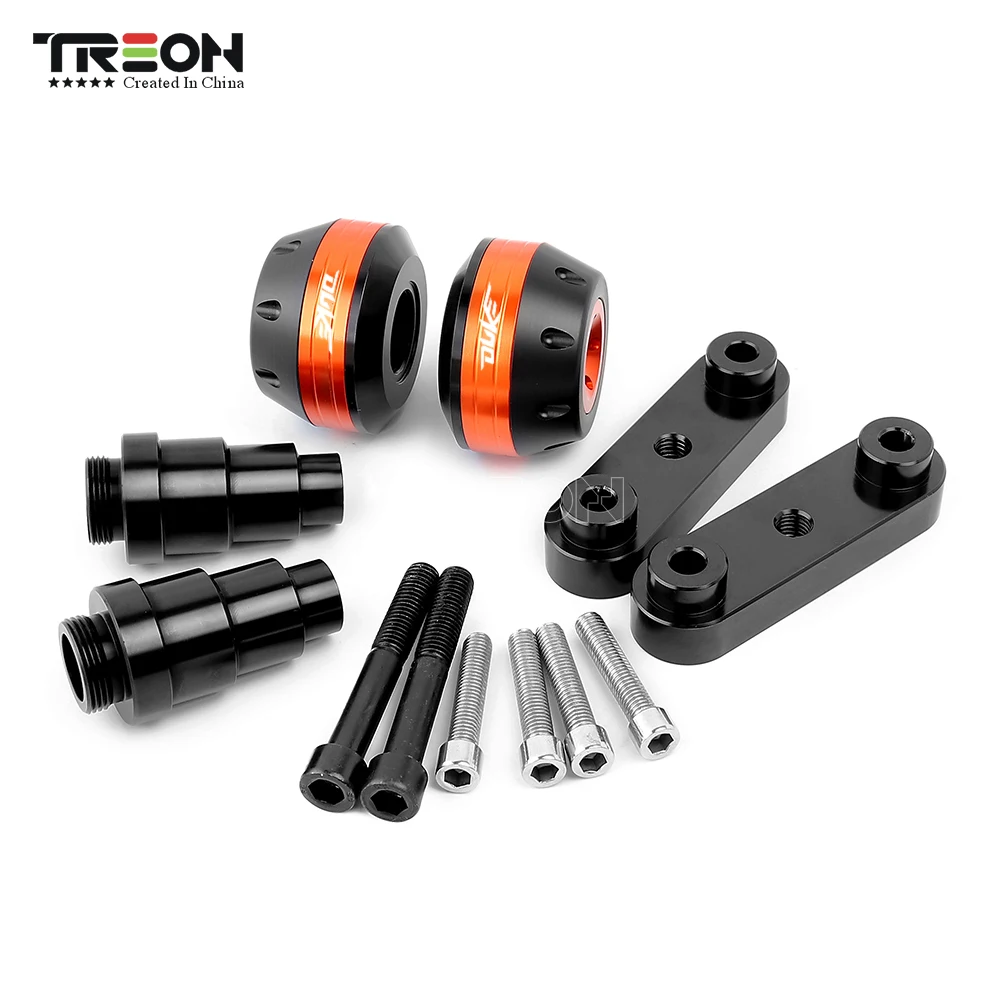 Аксессуары для мотоциклов KTM DUKE 390 200 125 2013-2018 слайдеры рамы двигателя