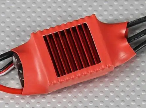 Красный кирпич 80A 2-7s бесщеточный ESC контроллер скорости 5В/5А BEC для FPV