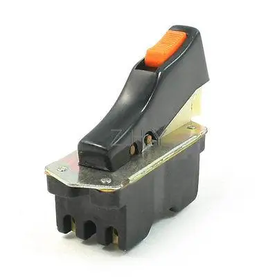 

AC 250V 10A FA5-10/2W FA5-10/2D Cut off Machine off Lock Button Trigger Switch