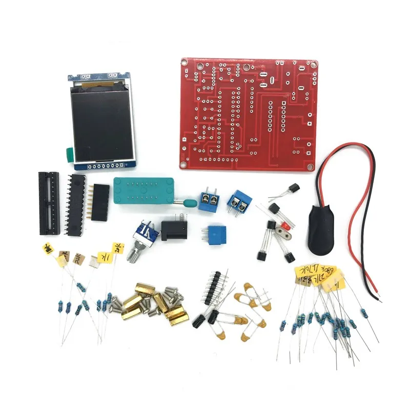 New DIY kit TFT LCD GM328 Transistor Tester LCR Diode Capacitance ESR voltage meter PWM Square wave Frequency Signal Generator |