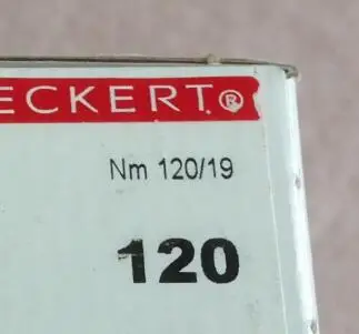 Nm 120 500 шт подлинный ГРОЦ, беккерт DPX5 швейные иглы DP X 5 135X5 134 предлагается Yiwu Праге магазин компании 736750 - Цвет: Nm 120