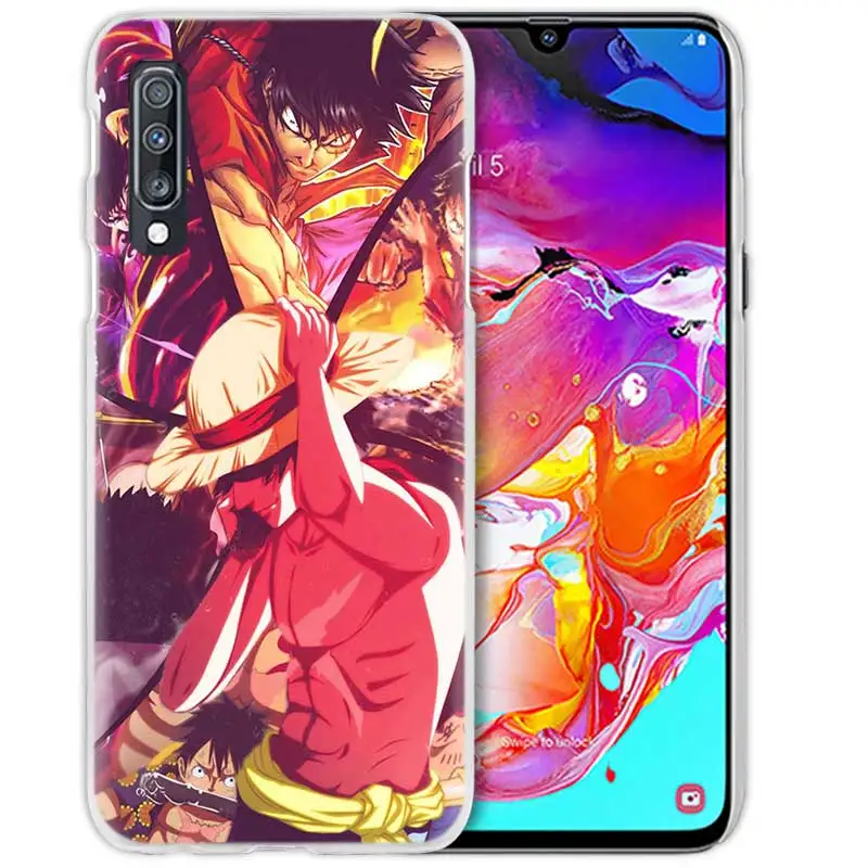 02 Цельный чехол Comie для samsung Galaxy A50 A70 A20e A40 A30 A20 A10 A8 A6 Plus A9 A7 жесткий прозрачный чехол для телефона из поликарбоната - Цвет: 02