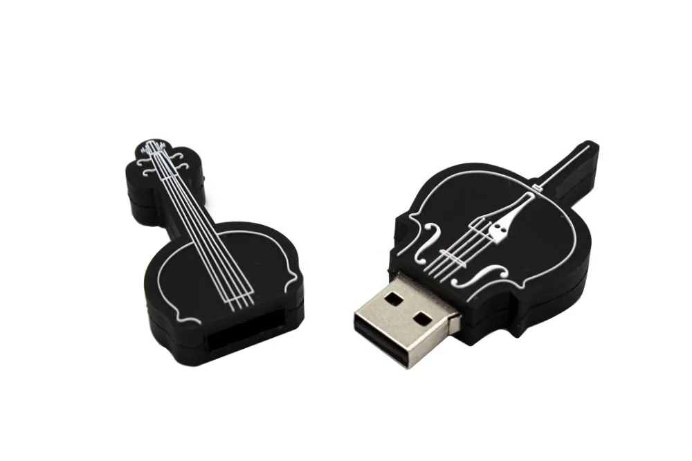 Король сарас мультфильм usb 2,0 музыкальный инструмент пианино гитара Примечание скрипка 64 Гб USB флеш-накопитель ручка привода 4 ГБ 8 ГБ 16 ГБ 32 ГБ U диск