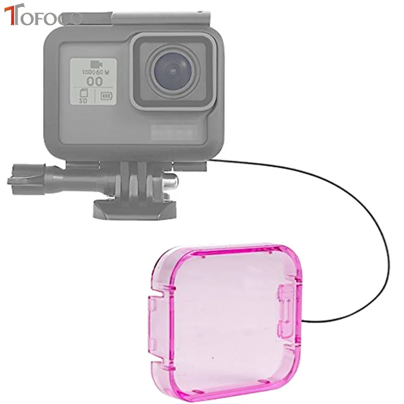 2017 New Arrival Rushed Follow Focus Photography Steadycam Tofoco For Gopro Hero 5 Accessories Diving Filters Lens 6pcs | Электроника