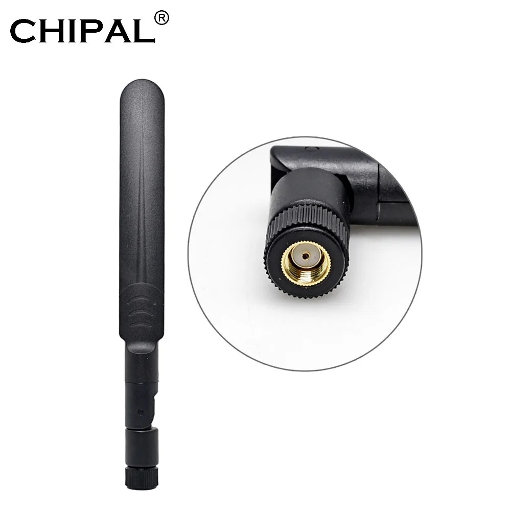 CHIPAL антенна Wi-Fi RP-SMA мужская обувь на плоской подошве весло Беспроводной