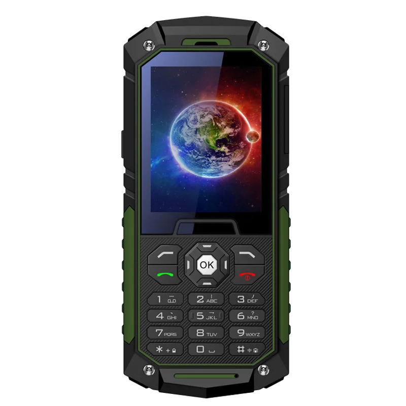 Оригинал Kcosit M8 IP68 Жесткая Водонепроницаемый Телефон Мобильный Банк Питания GSM