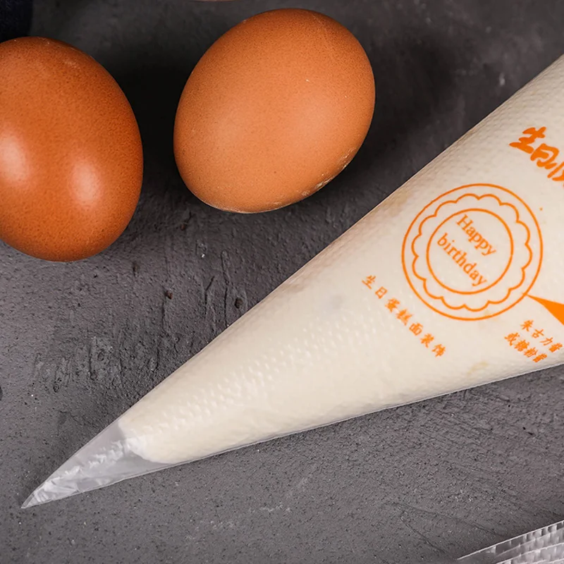 100 шт. одноразовых кондитерских мешков Hoomall для глазирования помадки торта крема