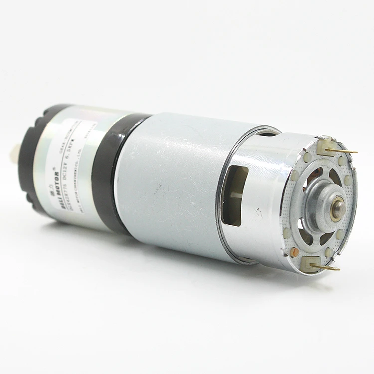 DELI DGX42RS775 постоянный магнит dc планетарный редуктор Мотор DC 12V 35W 24V 150W двигатель с большим крутящим моментом 775 DC мотор