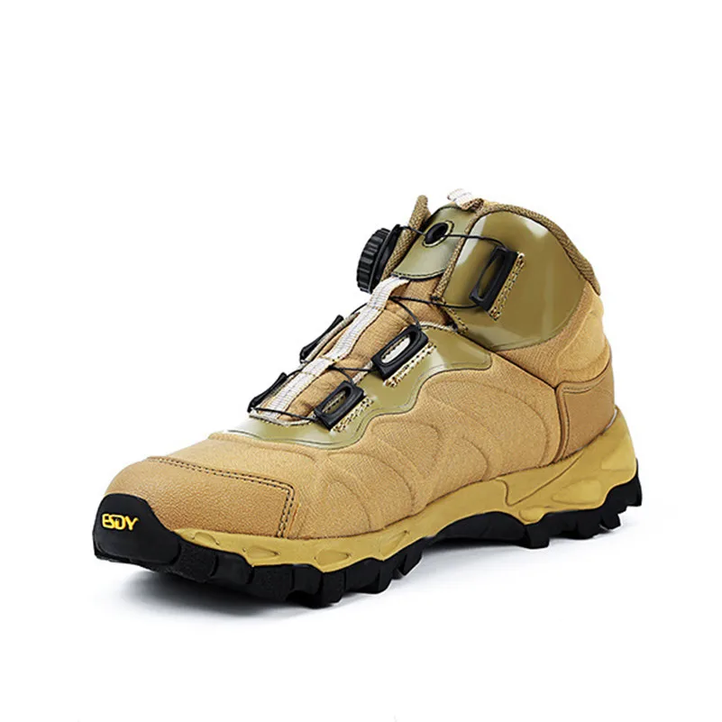 Большой размер мужские армейские ботинки камуфляжной расцветки высокие военные