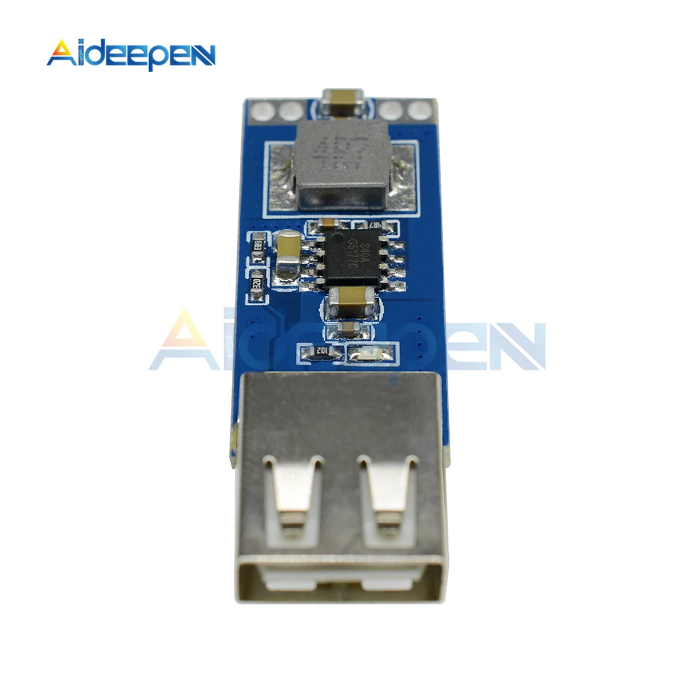 DC-DC 2,5 V-5,5 V до 5V 2A Повышающий Модуль питания Банк питания повышающий преобразователь Плата USB Автомобильное зарядное устройство