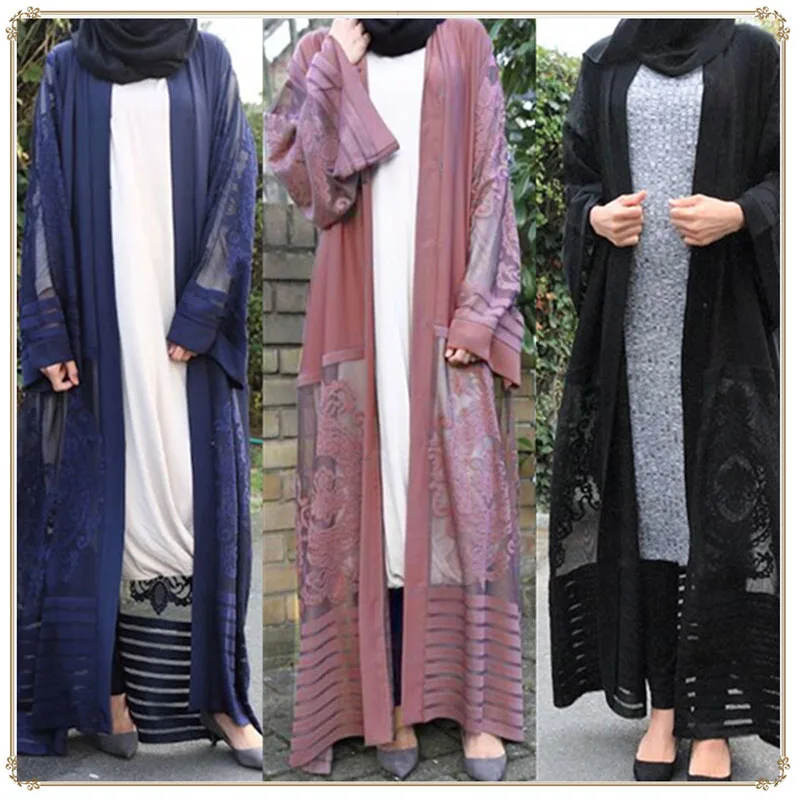 Женское мусульманское платье Abayas модная высококачественная одежда в
