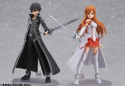 

Японское аниме меч искусство онлайн Asuna Figma 178 / Kirito Figma174 ПВХ экшн-фигурка Коллекционная модель игрушки кукла