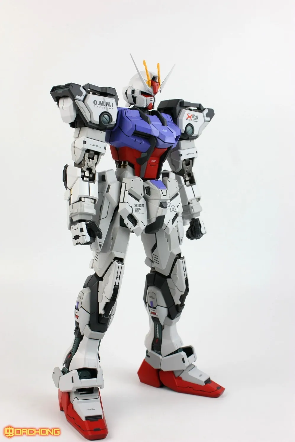 Модели вентиляторов Moshow strike gundam seed 1/72 GAT-X105 металлическая конструкция плюс 26 см высота