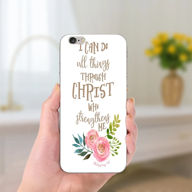 Quotes Live Watercolor Cell Phone Cases Slim Soft TPU Silicon Transparent for iPhone 8 7 6 6S Plus X 5 5S SE 5C 4 Shell Fundas | Мобильные