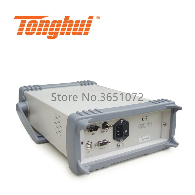 TH2516 миллиом Измеритель сопротивления постоянного тока тестер 1μ 2mΩ 4 3 ''TFT LCD USB