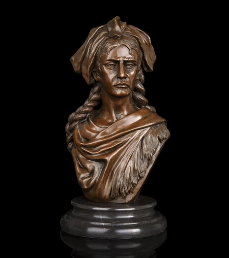 Медные украшения изящные медные женские скульптуры Будды бронзовые статуэтки