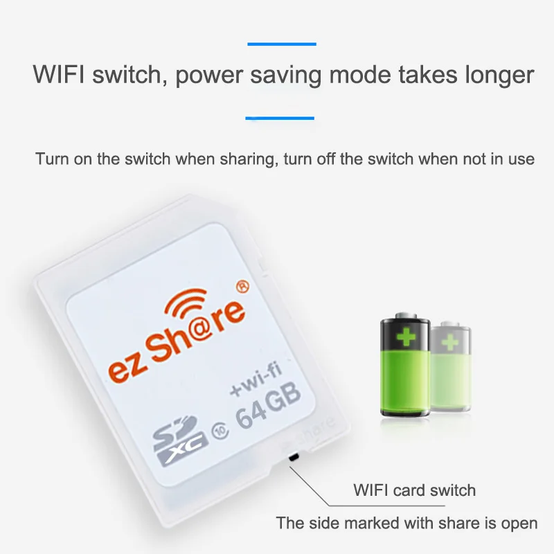 Ezshare беспроводная WiFi SD карта TF Micro на Wifi адаптер поддерживает только 4 ГБ 8 16 32 Microsd