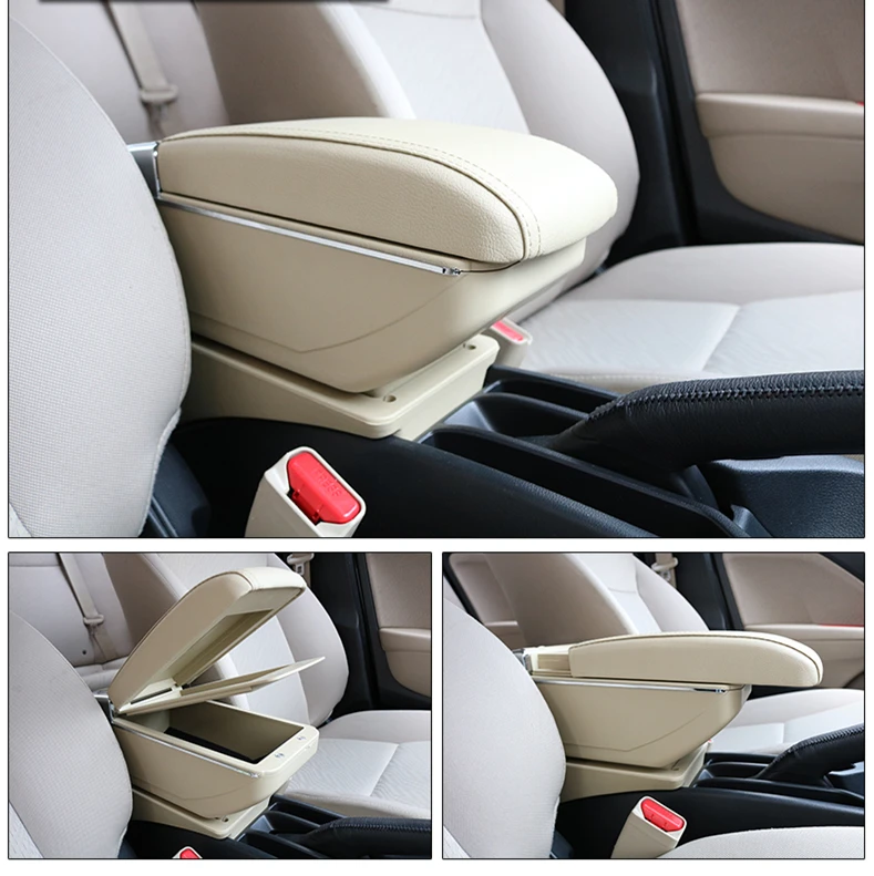 Для Honda City особый подлокотник коробка для хранения подстаканник Опора под локоть